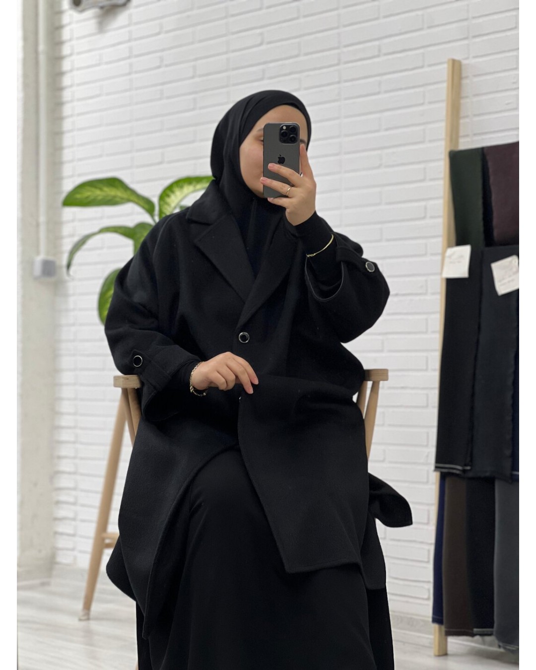 Armani Kalın kaşe Ahyâr Panço